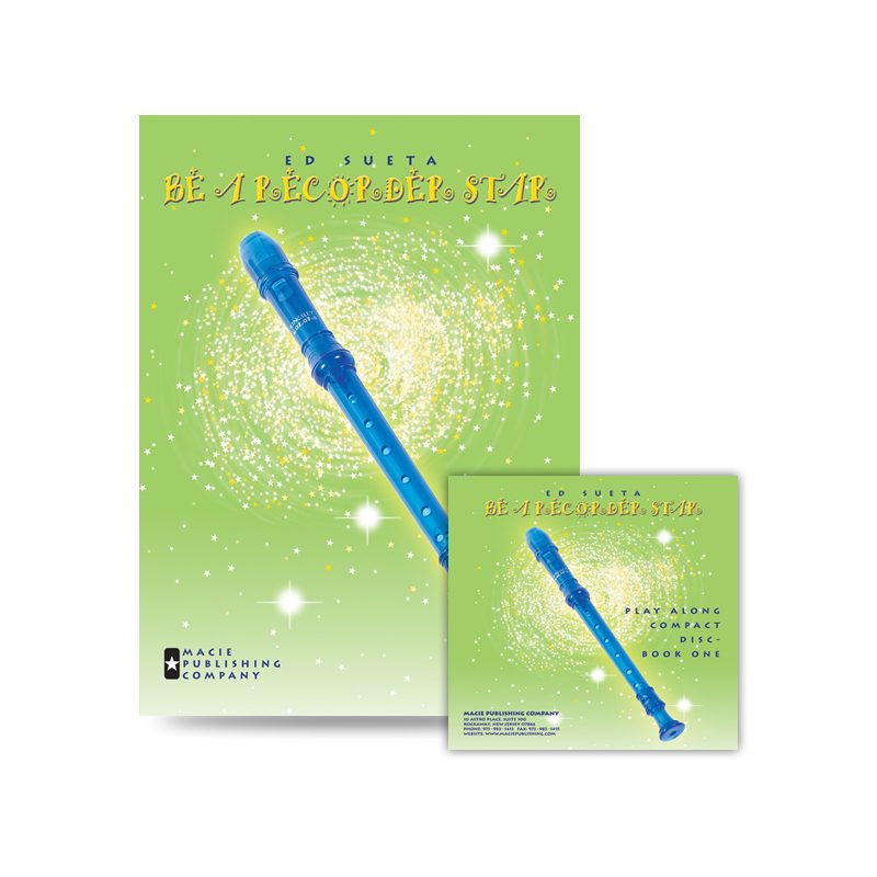 Be A Recorder Star&reg; Method Book One And Play-Along Compact Disc Combo - German