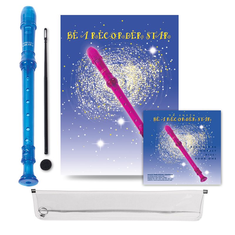 Be A Recorder Star® Kingsley Kolor® Package With CD