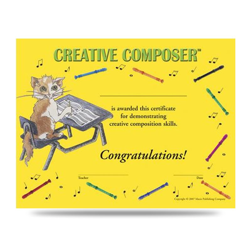 Creative Composer- Pad Of 30