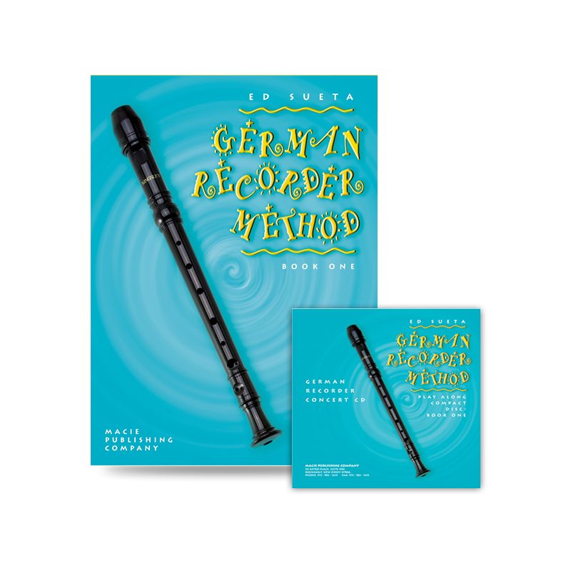 Ed Sueta Recorder Method Book One And Play-Along Compact Disc Combo - German