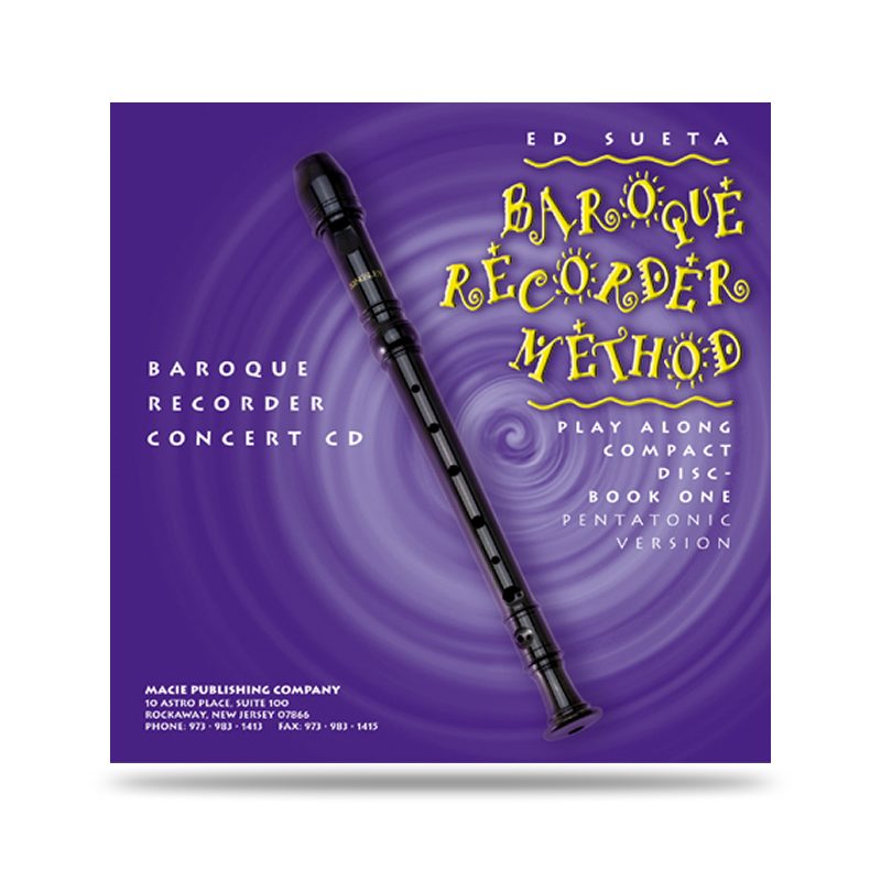 Ed Sueta Recorder Method Play-Along CD - Baroque Pentatonic