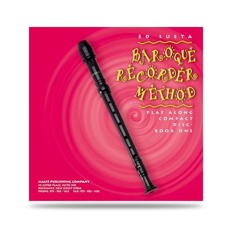 Ed Sueta Recorder Method Play-Along CD – Baroque Diatonic