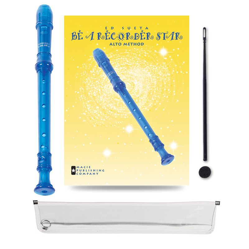 Nontransposed Alto Recorder Package