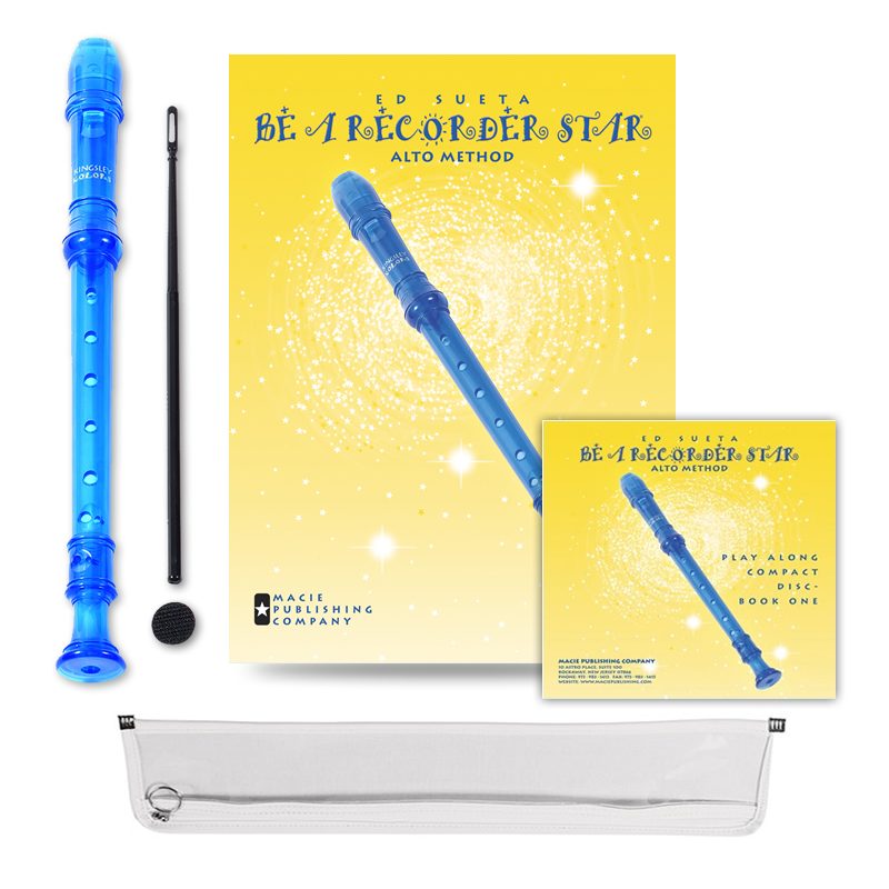 Nontransposed Alto Recorder Package With CD